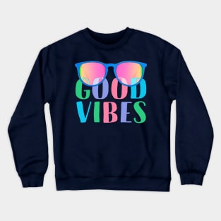 Cool Tees Good Vibes Surf Crewneck Sweatshirt